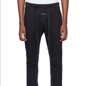 fear of god core sweatpants grey